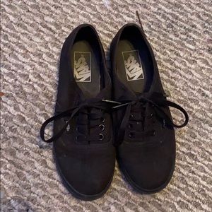Black Vans